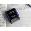 SuperStickers Assessment Stamper for teachers: Assessed by Self/Peer/Teacher - Purple
