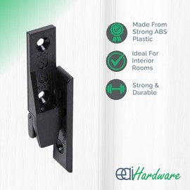 EAI Keku EH Drop On, Hook & Push Plinth Fastener Fittings - Pack of 20 | Kitchen Cabinet & Cupboard Plinth Connector Press Fit Panel Clips