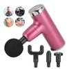 Mini Massage Gun Portable Adjustable Muscle Pain Fatigue Relive Fitness