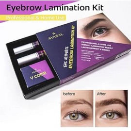 Ayasal Brow Lamination Kit DIY Eyebrow Lift Professional Eyebrow Lamination Kit Brow