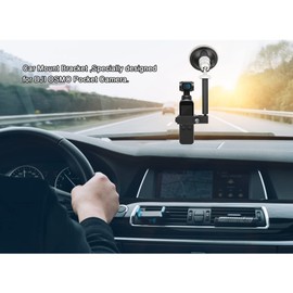 3/8 1/4 Soporte para Coche Soporte para Montaje en Parabrisas Soporte + Ventosa para Cámara de Bolsillo OSMO.