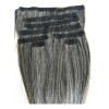 Extensiones Clip Cabello 50% Orgánico 50% Natural 45 Cm Rubio
