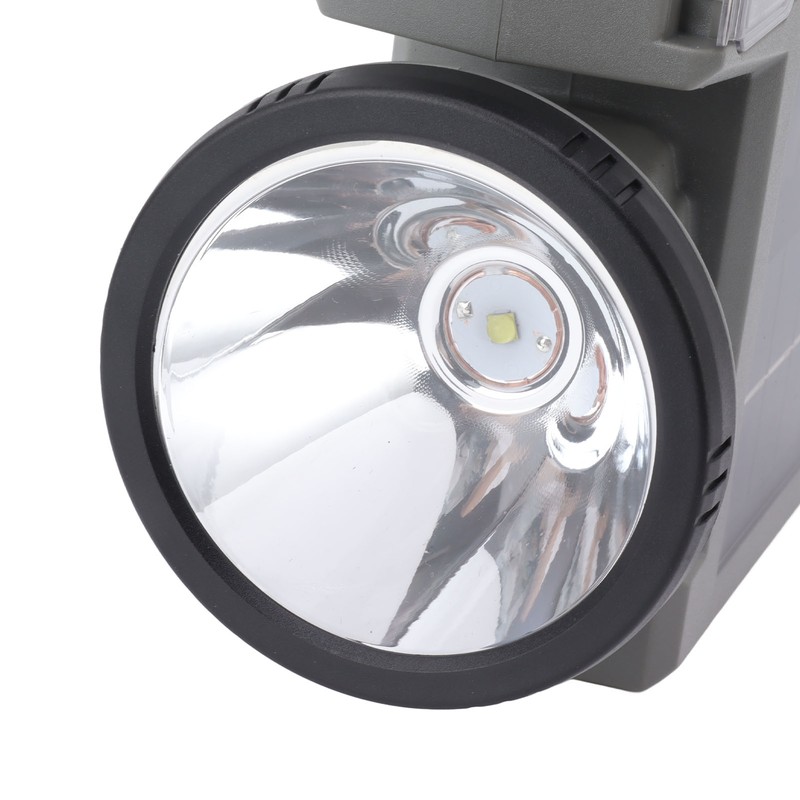 Solar Flashlight Handheld LED Spot Light Flashlight with Dual Side