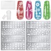 Nail Art Stamping Kit 8 Pezzi Nail Art Stamping Piatti