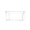 Samla Storage Box 22 Litres with Lid - Stackable Transparent