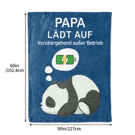 Welsky Gifts for Dad, Dad Gift Flannel Blanket, Birthday Gift for Dad, Father's Day Gift Gifts for Dad for Birthday (50 x 60 inches)