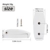 Xztrdi RV Baggage Door Catch Clips - ABS Plastic Trailer