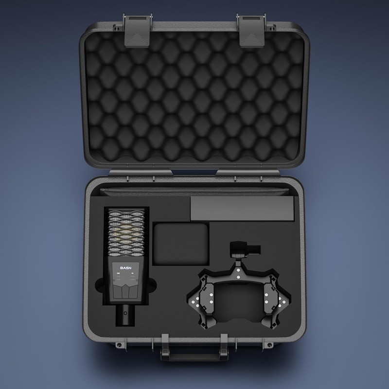 BASN BMS2 Cardioid Condenser Microphone, Large Diaphragm XLR Studio Recording