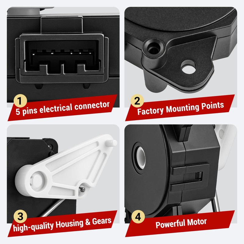 79160-S0X-A01 HVAC Blend Door Actuator Compatible with 2002-2006 Acura MDX,