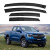 Immortal Group IG Window Visor for Ford Ranger SuperCrew 2019-2024,