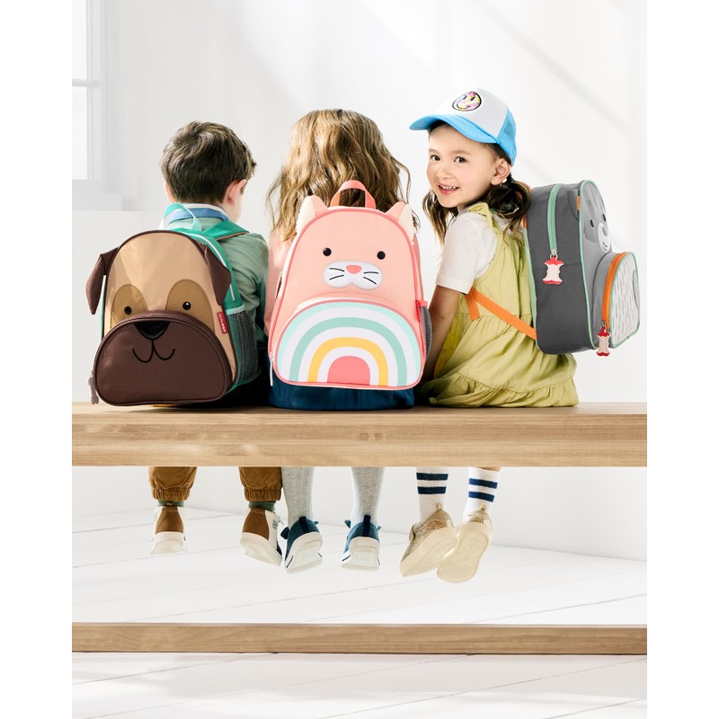 Skip Hop Zoo Small Backpack - Cat, Colourful, Cat