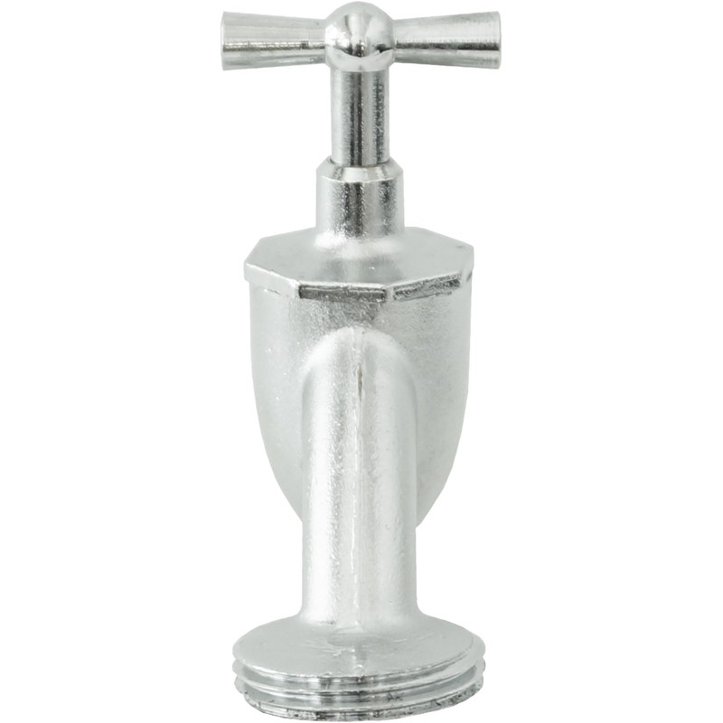 Connex FLOR92590 Discharge Valve Brass 1/2-Inch Matte-Chromed