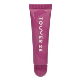 Tower 28 LipSoftie Lip Treatment - Soft-Shine Finish, Hydrating Lip Balm Heals and Repairs Chapped Lips - Clean, Vegan, Cruelty Free Comfort Skincare:_Red Bean Mochi
