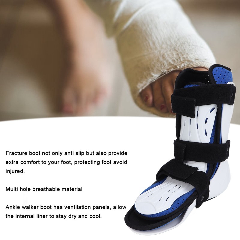 Fracture Boot Short Ankle Foot Drop AFO Brace Orthosis Splint