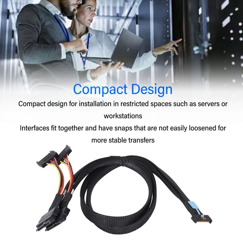 8i 74P to 2xSFF 8639 with 15P Powe Cable Professional