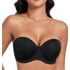DotVol Full Figure Underwire Contour Pretty Back Plus Size Bra