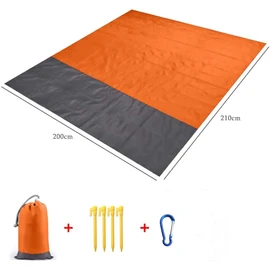 Beach Blanket,Picnic Blanket Large Oversized Waterproof Sand Proof Beach Mat, 4-6 Adults Outdoor Lightweight Portable Four Seasons Picnic Mat for Travel, Camping, Hiking and Music Festivals