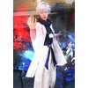 C-ZOFEK Satoru Cosplay Haori Kimono Jacket with Scarf for Men,