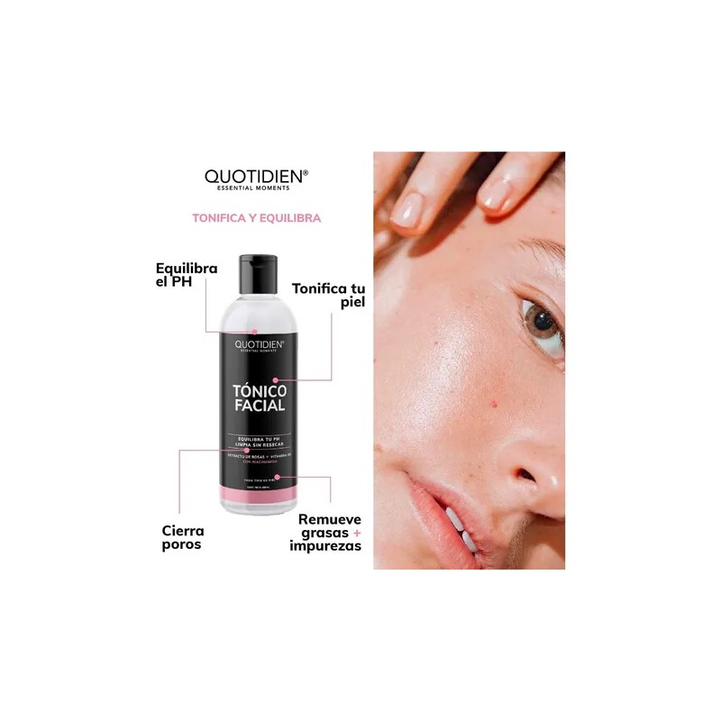 Kit - Limpiador Facial + Tonico Facial + Serum Vitamina