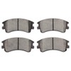INEEDUP Ceramic Disc Brake Pads Set Front For Mazda 6