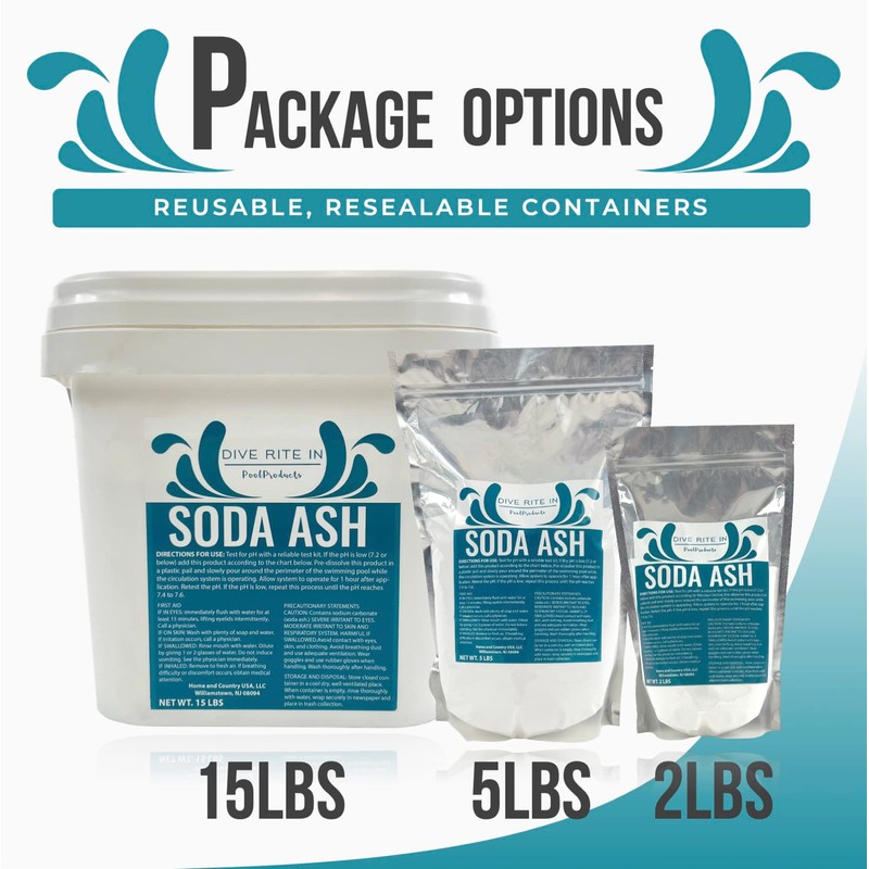 Dive Rite in Premium Soda Ash Designed as a PH
