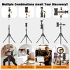 Tripod Stand for Tablet Camera Phone, 360° Rotating Tablet Tripod