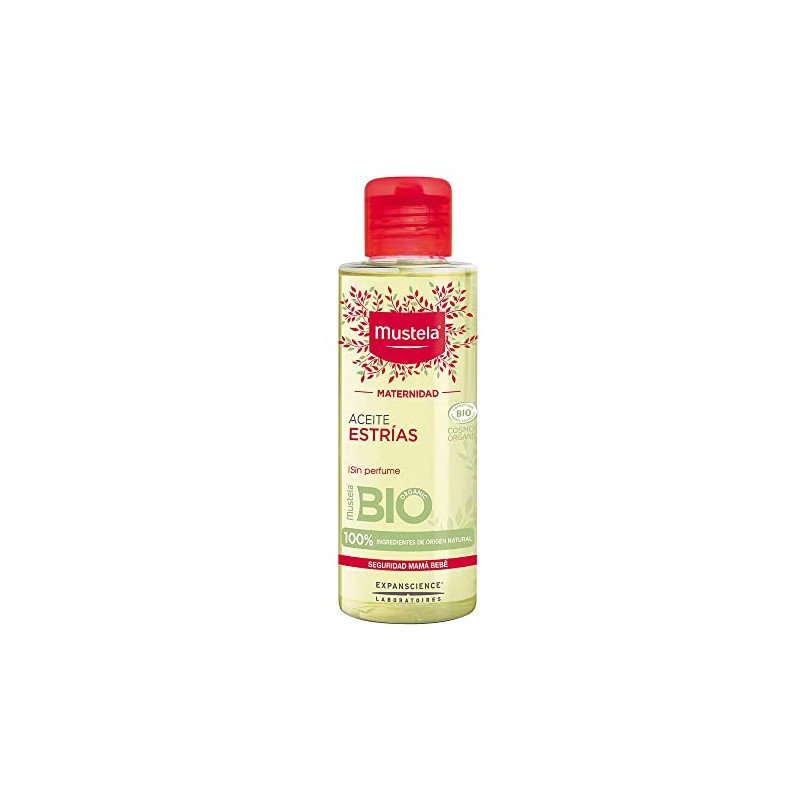 Mustela Maternidad Aceite Prevención Estrías Corporal, 105ml