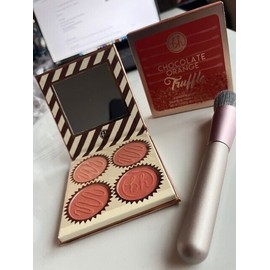 BH Cosmetics Chocolate Orange Truffle Blush Palette w/Bonus Brush NIB Free Ship