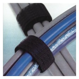15mm x 1m Black Cable Tie / Tidy Lengths