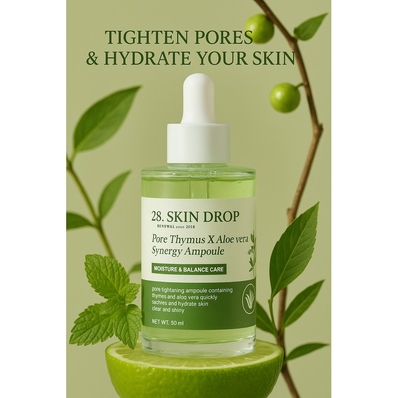 Pore ​​Tightening Time Ampoule - Intensive care for blackheads, fine