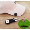 Adhere Golf ball Markers Soft Enamel golf ball markers with