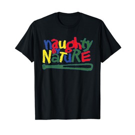 Naughty By Nature – Multi Color Logo T-Shirt