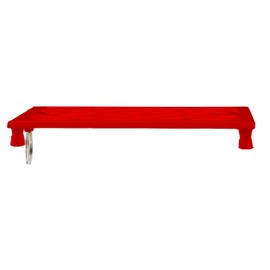 Premier Housewares 812118 Cast Iron Trivet - Red, H2 x W18 x D18cm