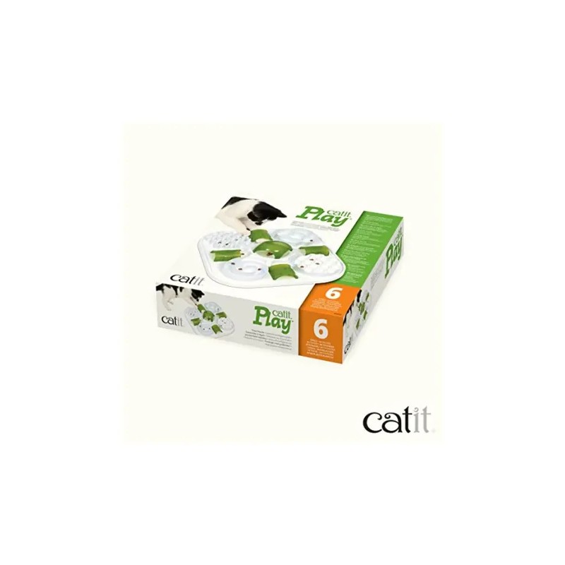 Catit Play Puzzle Para Gatos (43010), Color Blanco Md597873