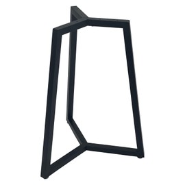 JIANZHUO Round Table Legs 16 Inch Coffee Table Legs,Metal Table Base Black Iron Legs for Table,Metal Furniture Legs Dining