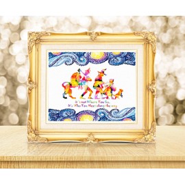 Uhomate The Wizard of Oz Ornaments Home Canvas Prints Wall Art Inspirational Quotes Wall Decor Living Room Bedroom Bathroom Artwork C083 (8X10)