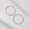 HUNTER & TROVE 14K Rose Gold Fill Infinity Endless Hoop