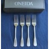 Oneida COLONIAL BOSTON /MINUTE MAN Set of 4 Dinner Forks