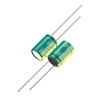 JCCON 10-Pack 25V 330uF Premium Quality Low ESR Electrolytic Capacitors