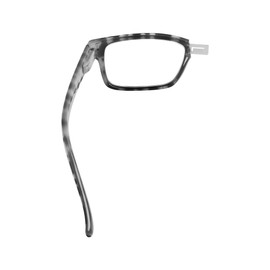 (Must Buy Both Eye) Gray Tortoise-Left Eye +4.00 Reading Glasses with Different Strength for Each Eye