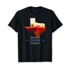 Proud Czech Texan - Texas and Czech Republic Map and