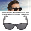 Smart Sunglasses Multifunctional Wireless Bluetooth Sunglasses for PC Laptop ComputerDark