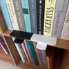 2 Pack Bookshelf Guide,Bookshelf Organizer Tool Spirit Level for Aligning