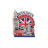 London - 3D Metal Fridge Magnet for Kitchen Refrigerator -