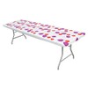 Kwik-Covers 30" x 72" Celebration Fitted Table Cover - Single
