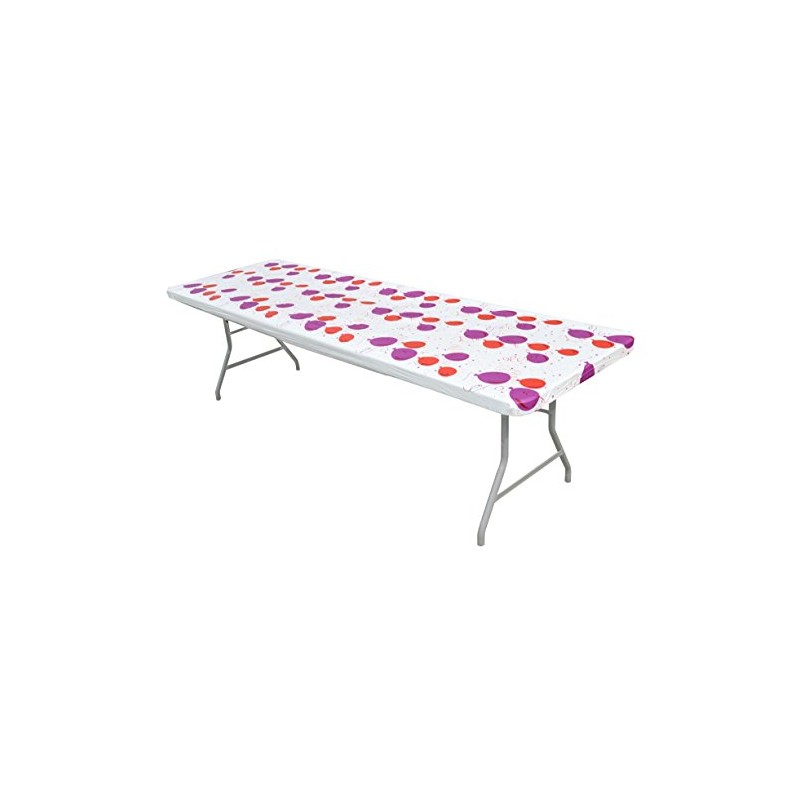 Kwik-Covers 30" x 72" Celebration Fitted Table Cover - Single
