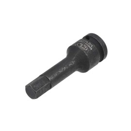 sourcing map 1/2" Drive x H12 (12mm) Impact Hex Bit Socket, Metric 3" Length, Cr-Mo Steel