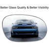 Passenger Side Mirror Replacement for 2008-2024 Dodge Challenger/Charger Heated Right