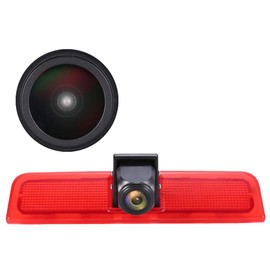 1280 x 720 Pixel 1000TV Lines HD Lens Brake Light Rear View Camera Transporter Waterproof Super Wide Angle for VW Caddy Life 2K Facelift III Box 2KA Estate Cross Maxi Tdi Third 3 2003-2014 Year of