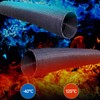 Cable conduit black, 3 m cable protection, cable conduit, flexible
